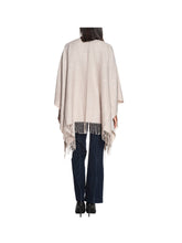 LIU JO SOFT1 Liu Jo Poncho Donna Bianco Bianco